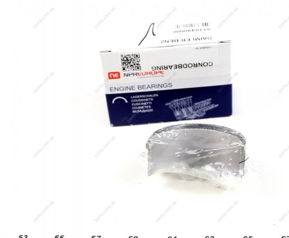 Panewki korbowodowe wału korbowego, zestaw, standardowe (STD) 181010000300 NE/NPR