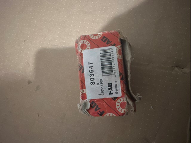 Do koszyka 803647 FAG Łożysko piasty przedniej