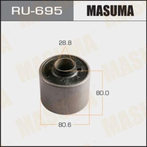 Silentblock przedniego wahacza dolnego RU695 Masuma