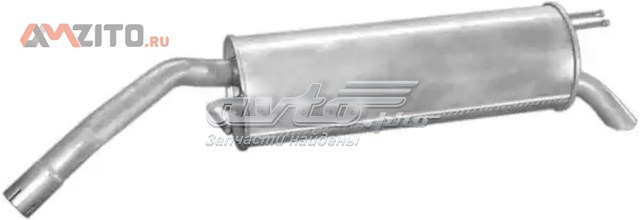 Tłumik, tylna część Polmostrow 07424 cena, od 103,34 USD