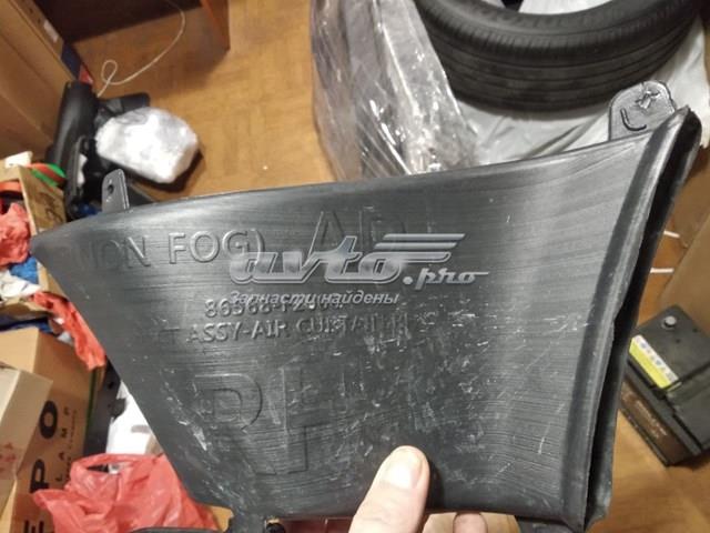 Deflektor przedniego zderzaka prawy 86568F2000 Hyundai/Kia