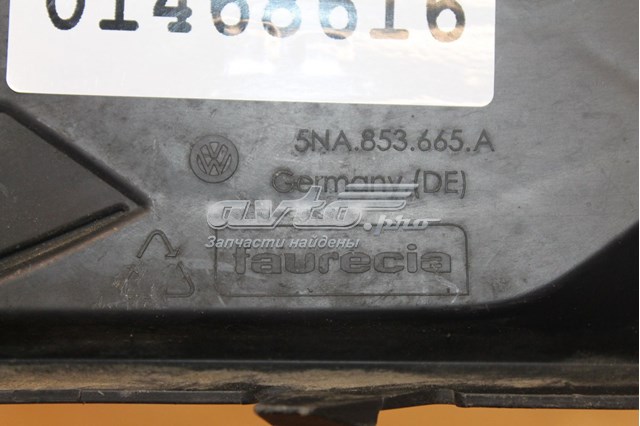 Kratka zderzaka przedniego lewa górna VAG 5NA8536659B9 cena, od 12,62 USD