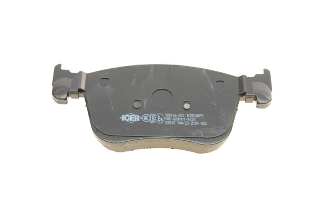 Klocki hamulcowe przednie tarczowe Icer 182166203 cena, od 39,85 USD