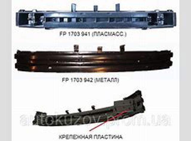 Wzmocnienie zderzaka przedniego FP1703941P FPS
