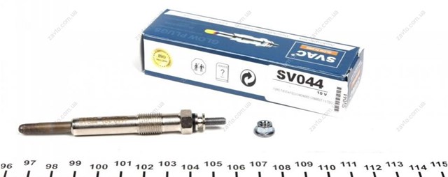 Świeca żarowa Svac SV044 cena, od 7,37 USD