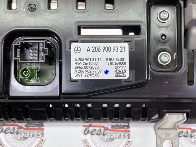Deska rozdzielcza A2069008419 Mercedes