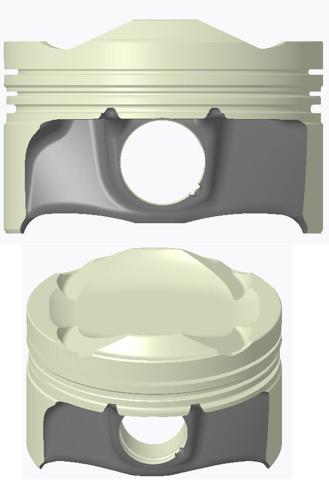 130037001000 NE/NPR Tłok, komplet do jednego cylindru, STD