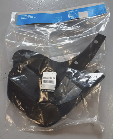 638500036R Renault (RVI) Chlapacze przednie, zestaw