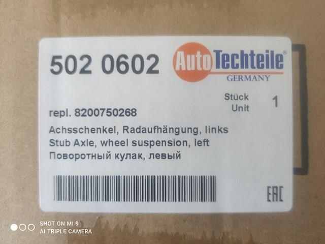 Czop (zwrotnica) przedni lewy Autotechteile 5020602 cena, od 81,16 USD