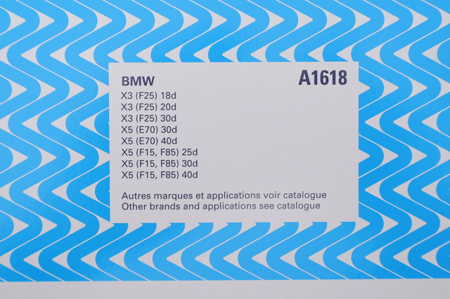 Filtr powietrza A1618 Purflux