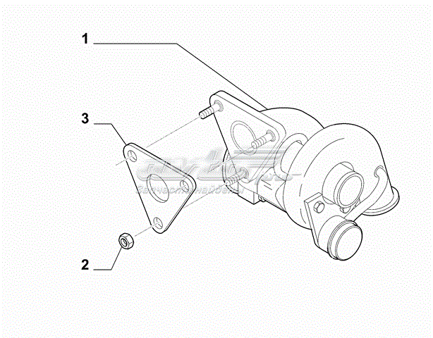 Turbina 9659765280 Fiat/Alfa/Lancia