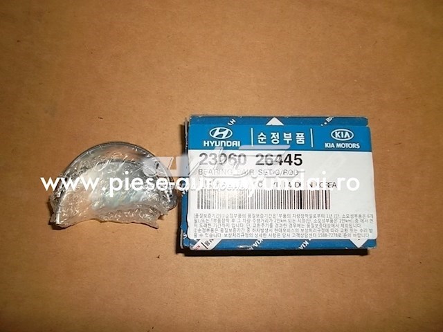  Panewki korbowodowe wału korbowego, zestaw, standardowe (STD) KIA Rio 2