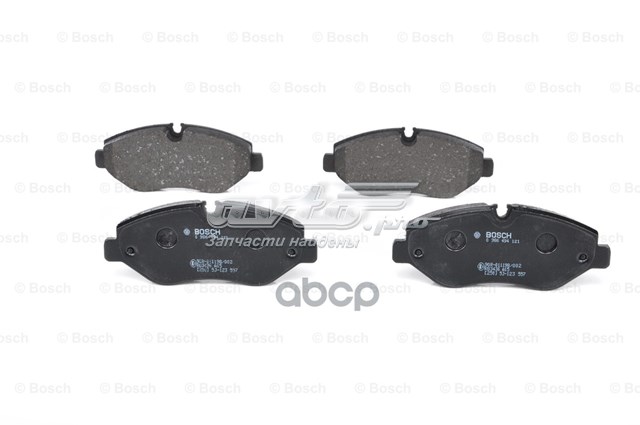 Klocki hamulcowe przednie tarczowe 986494121 Bosch