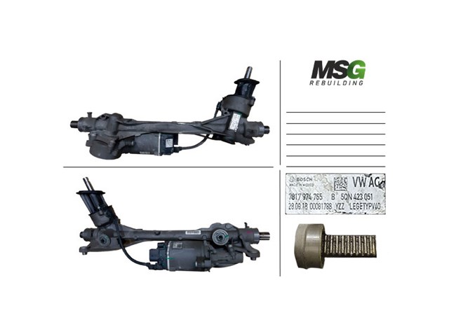 VW426NL00R MSG Rebuilding Listwa kierownicza (maglownica)