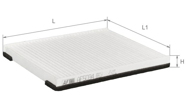 AF5034 Alpha Filter Filtr kabiny