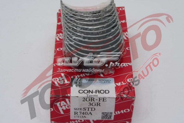  Panewki korbowodowe wału korbowego, zestaw, standardowe (STD) Toyota Camry 7