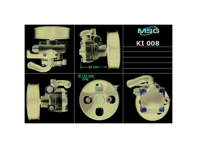 KI008 MSG Pompa wspomagania hydraulicznego kierownicy