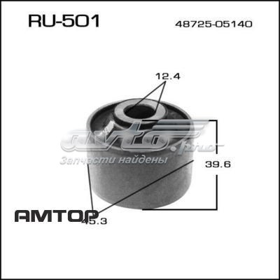 Silentblock czopu tylnego Masuma RU501 cena, od 9,56 USD