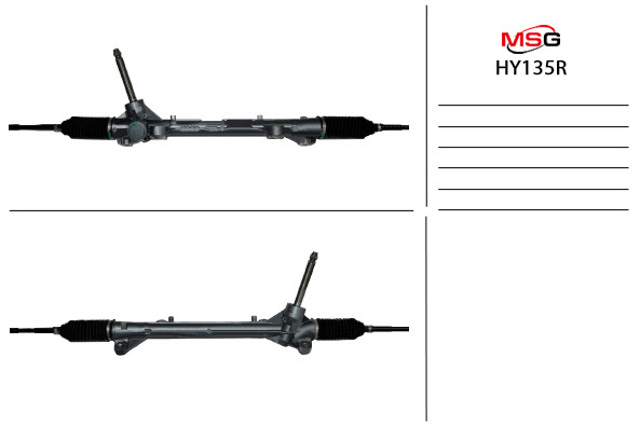 Listwa kierownicza (maglownica) HY135R MSG Rebuilding
