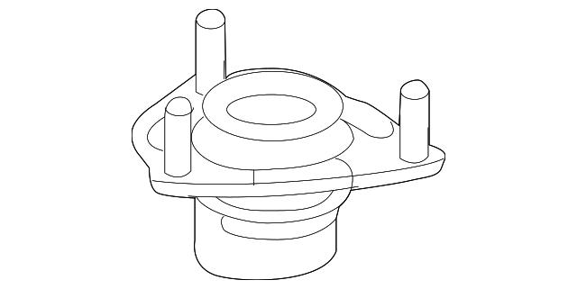  Poduszka amortyzatora przedniego Acura MDX 3