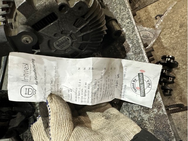 A004TJ0084C Peugeot/Citroen Alternator