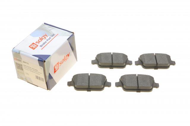 Okładziny (klocki) do hamulców tarczowych tylne Solgy 209115 cena, od 30,58 USD