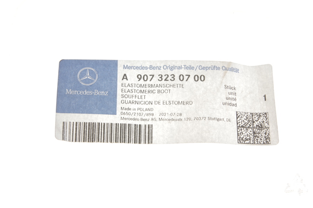 Osłona amortyzatora przedniego 9073230700 Mercedes