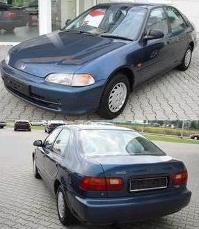 Lusterko wsteczne lewe Honda Civic 5 (EG, EH)