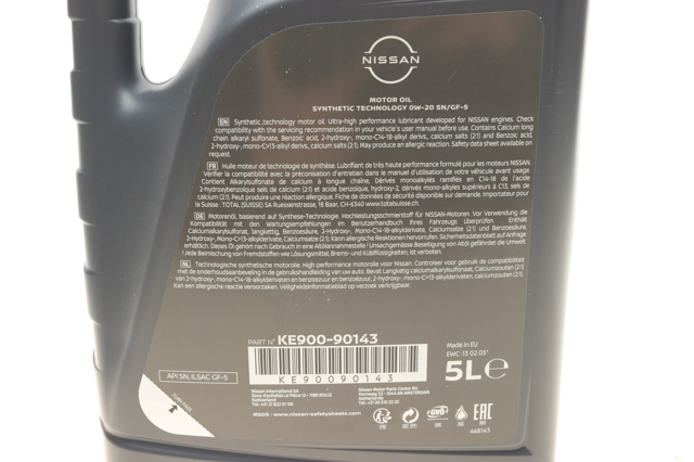 Olej do silnika KE90090143 Nissan/Infiniti