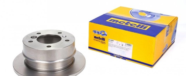 Tarcza hamulcowa tylna 230491 Metelli