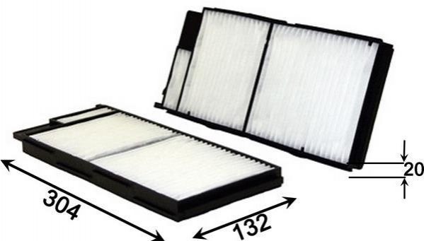 Filtr kabiny AC1506SET JS Asakashi