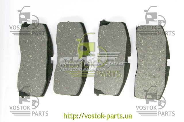 Klocki hamulcowe przednie tarczowe Geely 3501190005 cena, od 9,34 USD