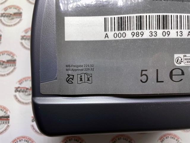 Olej do silnika Mercedes 000989330913 cena, od 91,64 USD