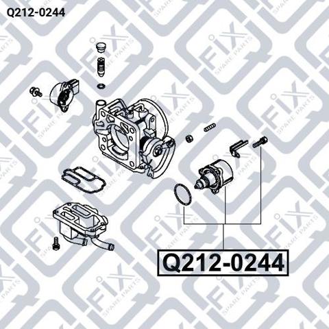 Regulator biegu jałowego Q2120244 Q-fix
