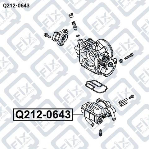Do koszyka Q2120643 Q-fix Regulator biegu jałowego