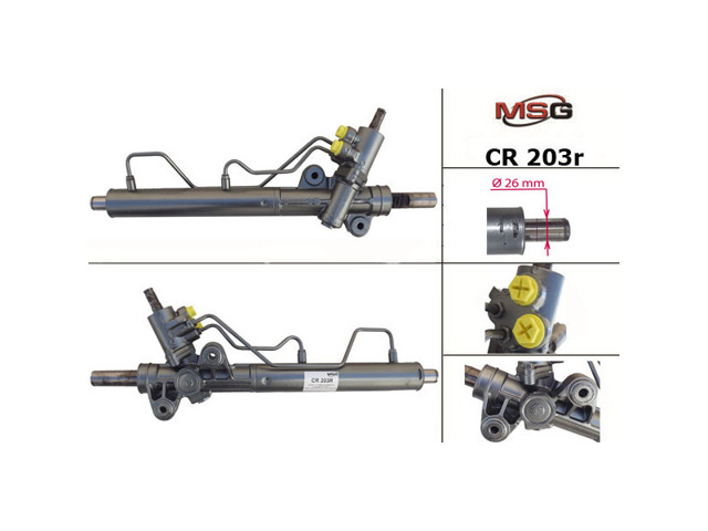 Listwa kierownicza (maglownica) MSG Rebuilding CR203R cena, od 213,84 USD
