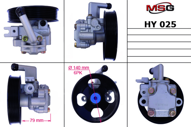 Pompa wspomagania hydraulicznego kierownicy Hyundai Grandeur 