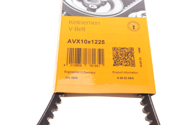 Pas napędowy mechanizmów Continental/Siemens AVX10X1225 cena, od 7,82 USD