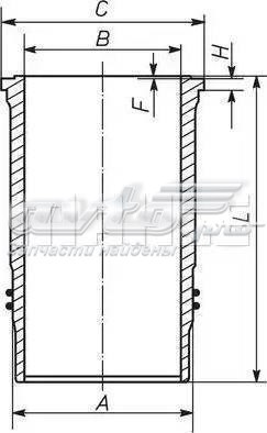Tuleja tłoka Mahle Original 037WN5601