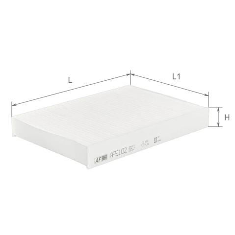 Do koszyka AF5102 Alpha Filter Filtr kabiny