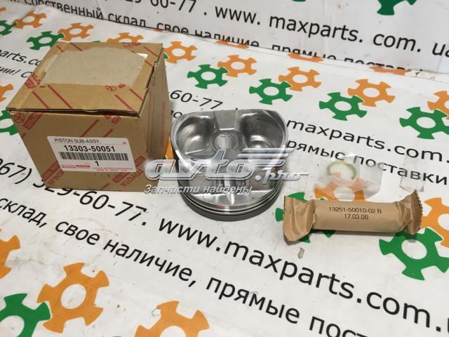 Tłok ze sworzniem bez pierścieni, 2. naprawa (+0,50) Toyota 1330350051 cena, od 98,03 USD