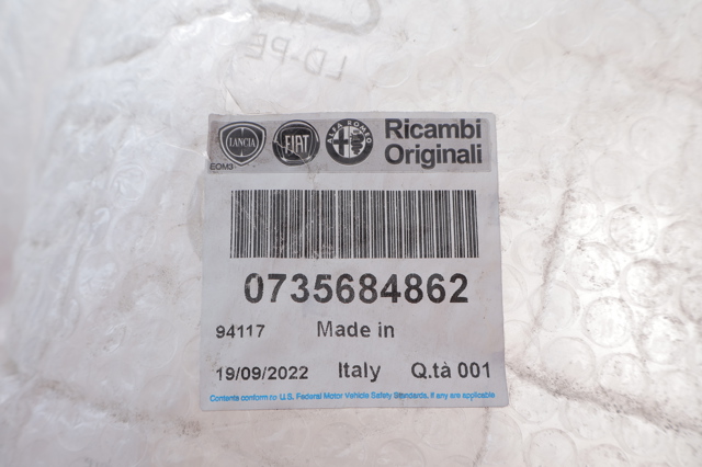 Do koszyka 735684862 Fiat/Alfa/Lancia Zderzak przedni, lewa część