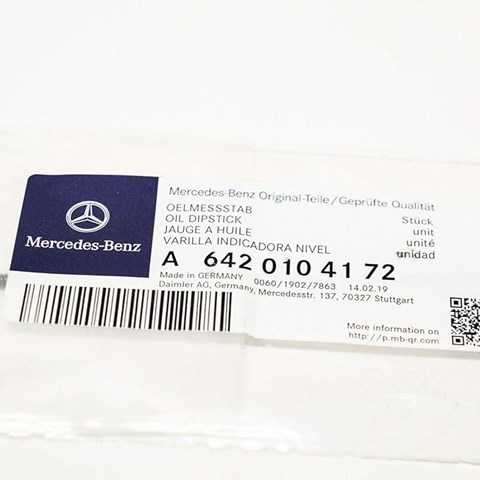 Bagnet poziomu oleju w silniku Mercedes ML/GLE SUV (W166) (2011 - 2014) cena, od 25,07 USD