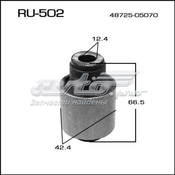 Silentblock wahacza tylnego dolnego RU502 Masuma