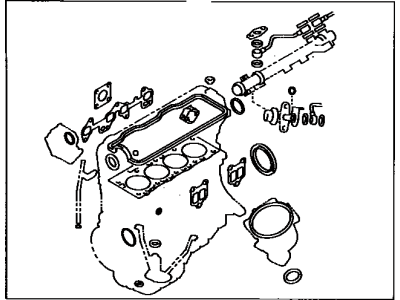 0411131B52 Toyota Zestaw uszczelek silnika pełny