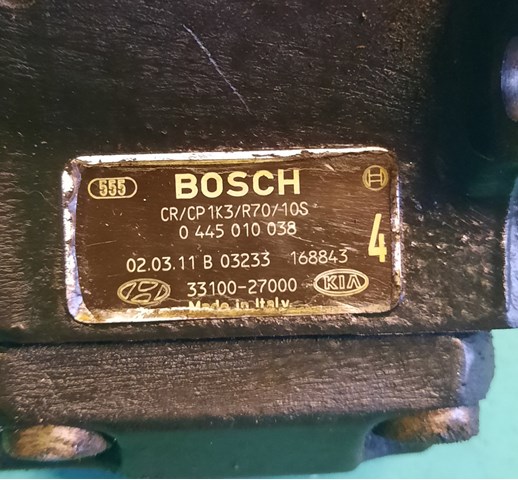 Pompa wtryskowa wysokiego ciśnienia 0445010038 Bosch