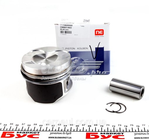 Tłok, komplet do jednego cylindru, STD 130010000900 NE/NPR