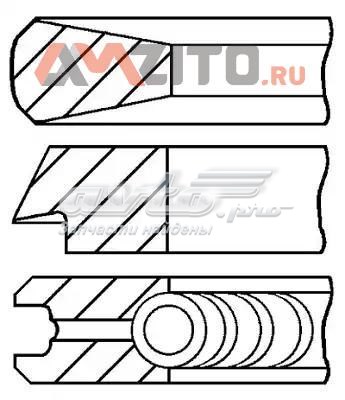 Do koszyka 0811010000 Goetze Pierścienie tłokowe na 1 cylinder, STD.