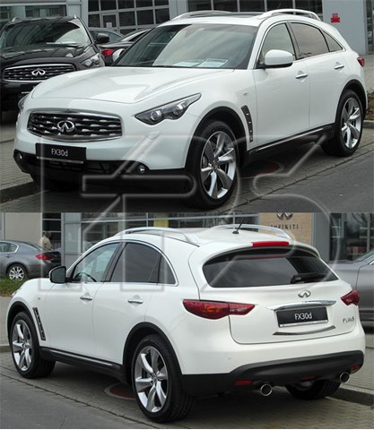 Osłona silnika, miski (przedziału silnika) do Infiniti FX  S51