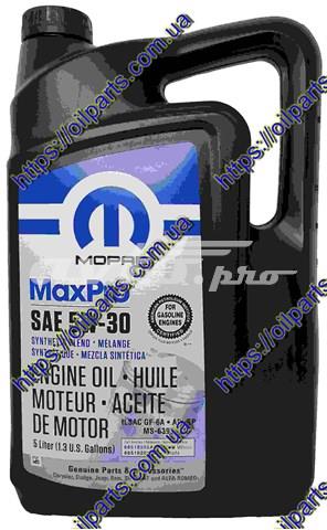 Olej do silnika Chrysler 68218921AC cena, od 49,28 USD